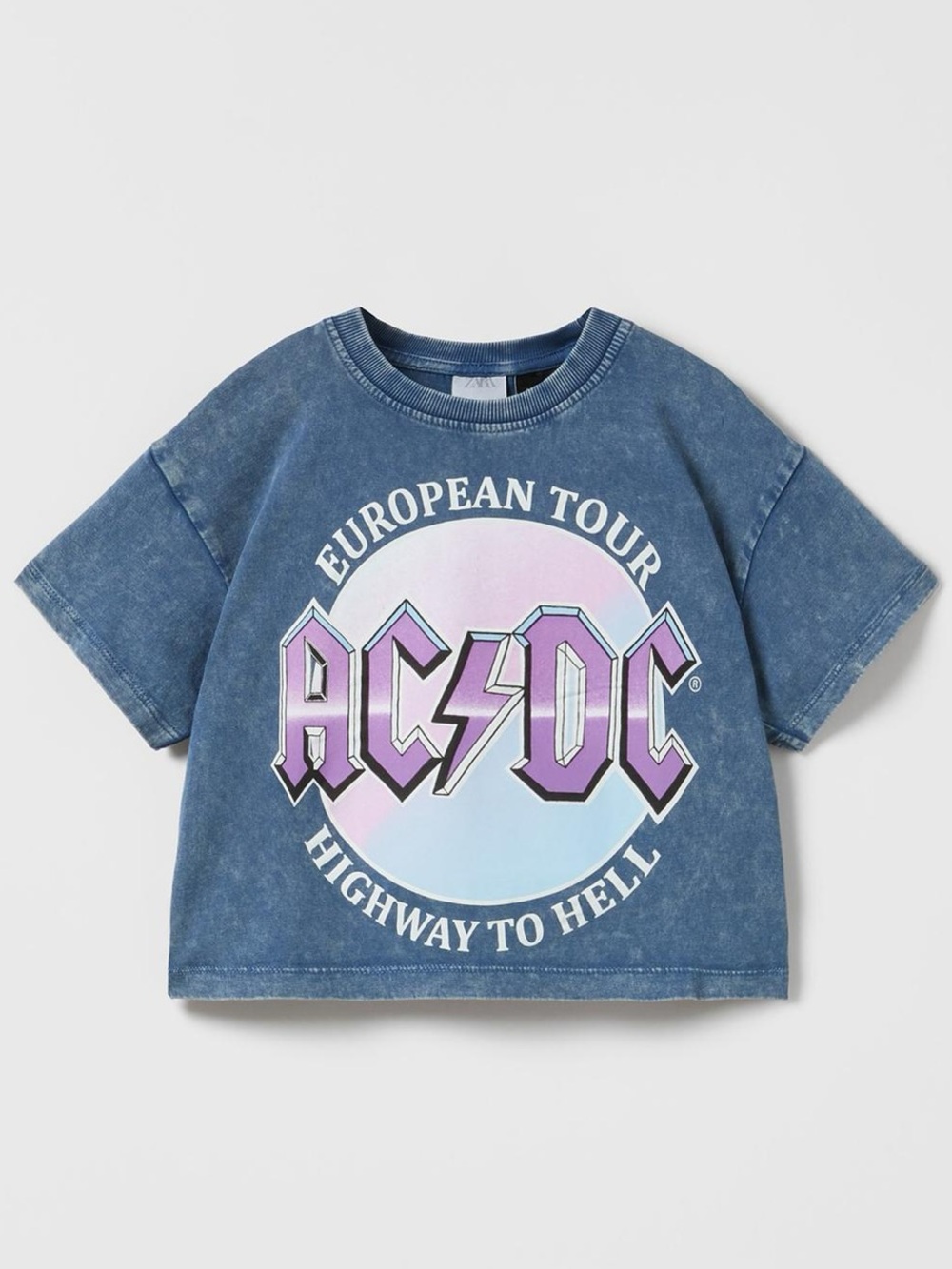 Zara Cropped Band Tee